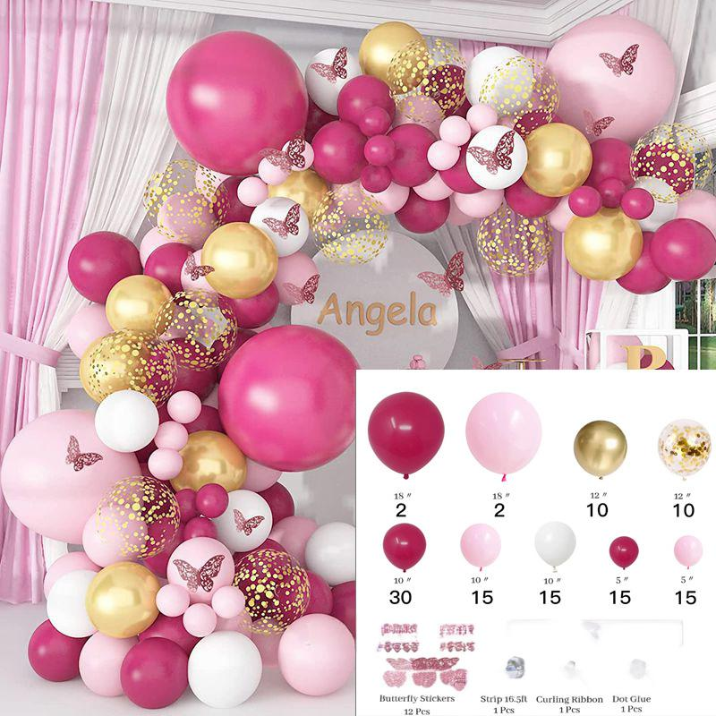 Premium Thick Balloon Garland Kit 200pcs Heavy Duty Latex Balloons With Arch Stand For Wedding Birthday Party Home Decor_voghion.com