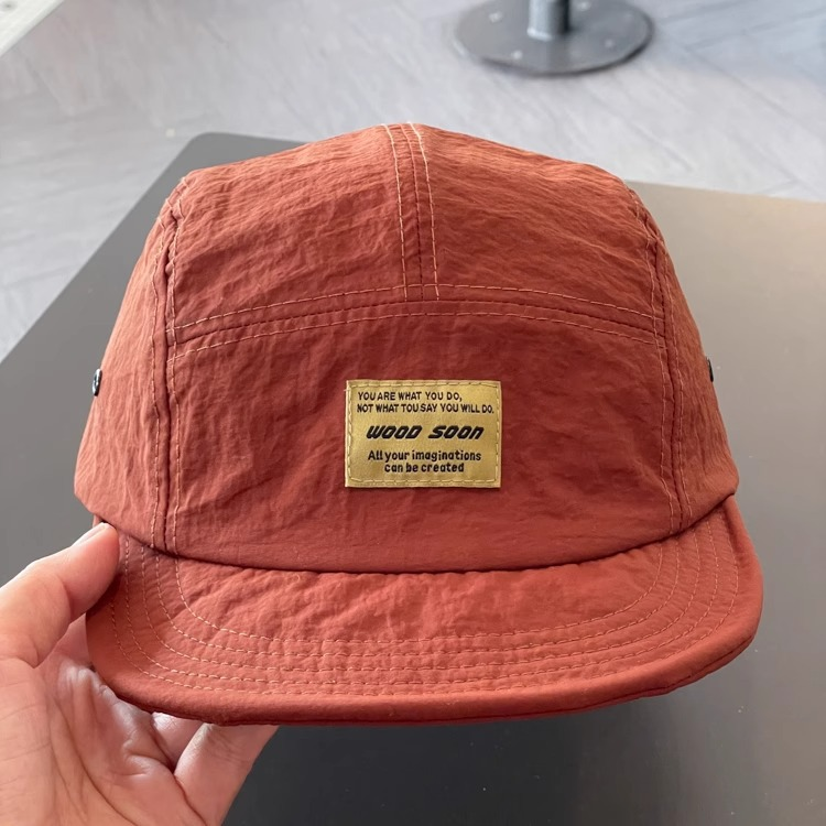 Casquette de baseball japonaise à séchage rapide et respirante à bord court, vêtement de travail polyvalent pour hommes et femmes, casquette souple style hip-hop à bec de canard_voghion.com