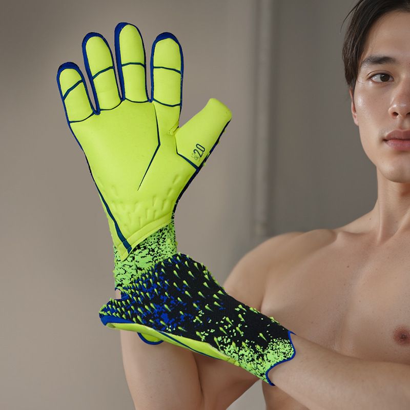 Fußball-Torwarthandschuhe für Kinder, Jugendliche und Erwachsene bieten extrem starke Kontrolle und Griffigkeit, atmungsaktive und bequeme Fußball-Torwarthandschuhe_voghion.com