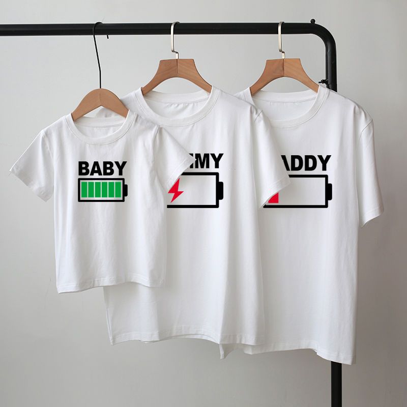 Cross Border American European Parent Child Clothing Summer Family Clothing Family Of Three Or Four Mother And Daughter Short Sleeved T Shirt_voghion.com