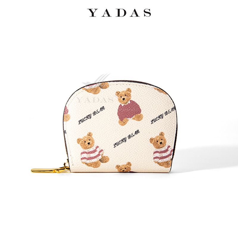 YADAS PU Fashion piccolo portamonete da donna di grande capacità_voghion.com