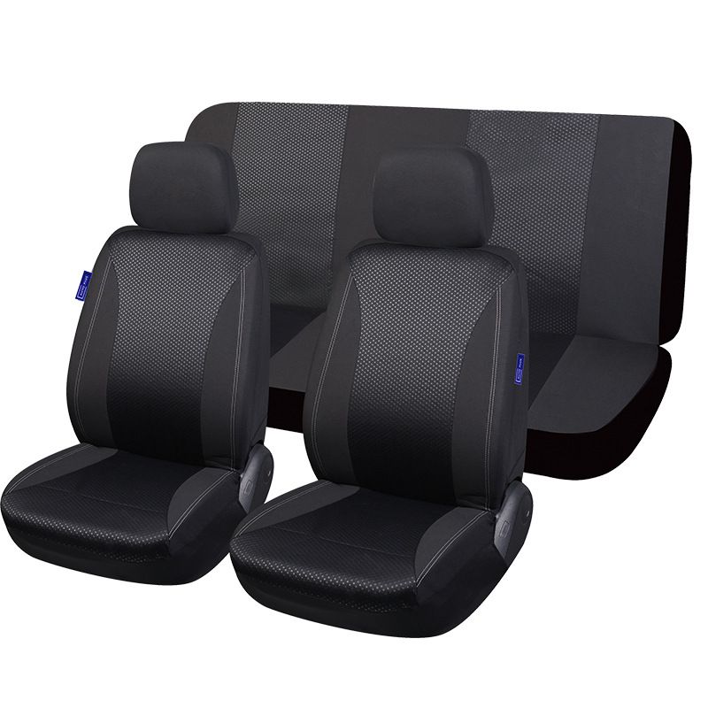 Housse de siège de voiture coussin tissu polyester à carreaux chauds_voghion.com