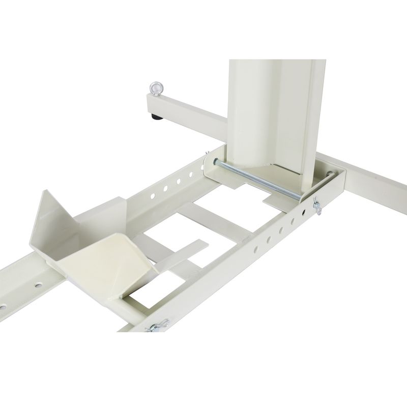 1800 Lb. Capacity Motorcycle Stand/Wheel Chock,adjustable heavy duty with 4 sets tie down_voghion.com