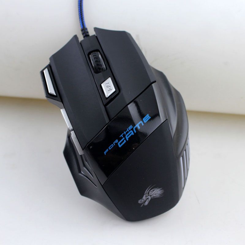 Breathing light luminous USB wired computer mouse e-sports optical game mouse_voghion.com