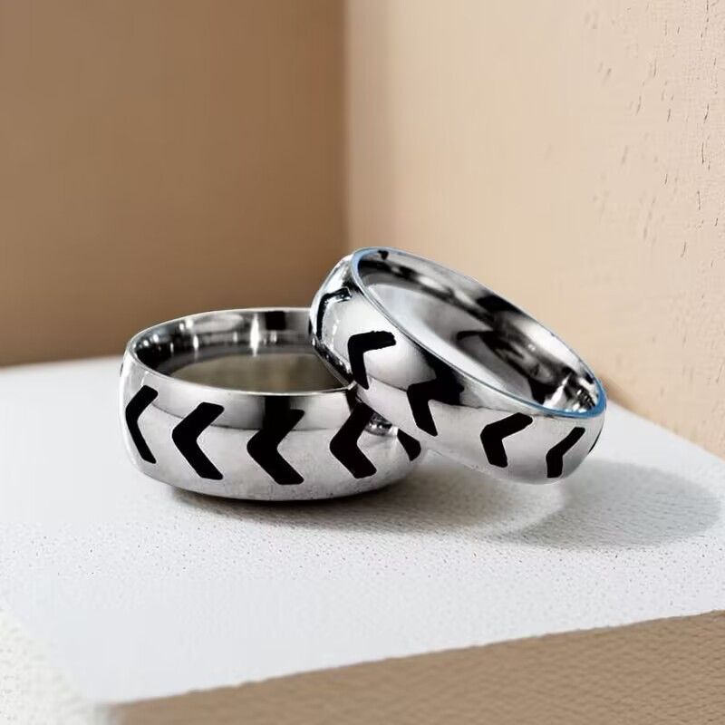 Heißer Verkauf Minimalist Paar Trendy Männer Und Frauen Einzelne Ringe, Edelstahl Ring Zubehör_voghion.com