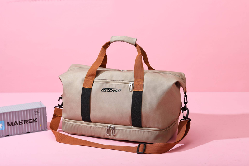 "Nuova collezione di borse 2024, borsa da viaggio a mano/spalla di grande capacità, in tinta unita, alla moda europea e americana"_voghion.com
