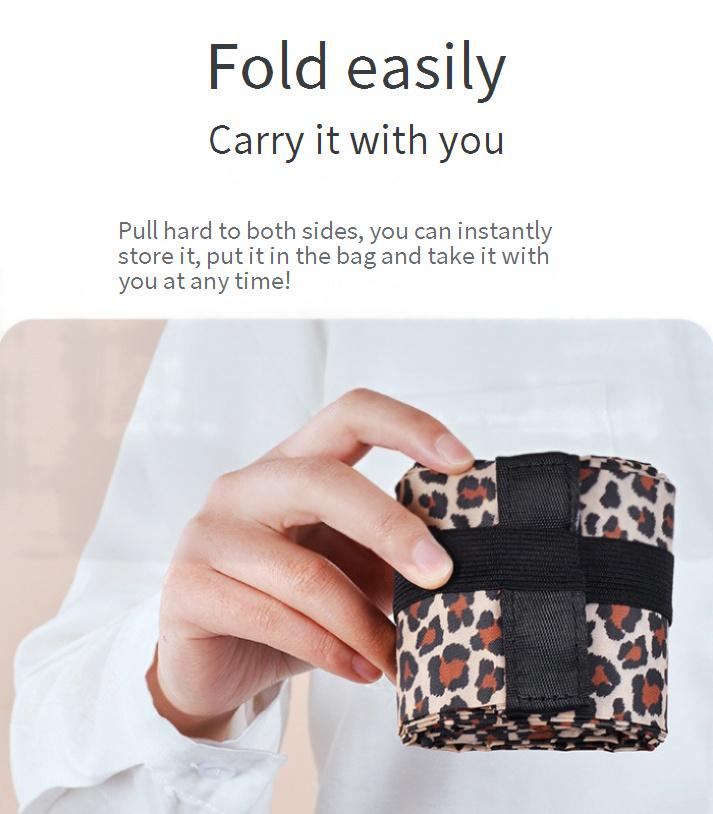 Storage Bags Lightweight Large Capacity Supermarket Shopping Quick Storage Bag Portable Portable Accordion Folding Shopping Bag_voghion.com