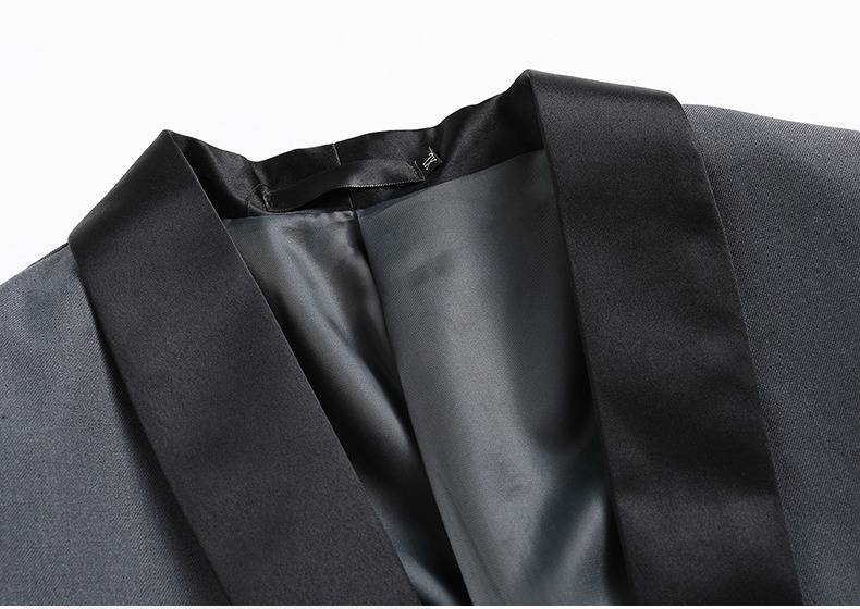 Completo da uomo slim fit premium – Blazer, gilet e pantaloni da lavoro e da cerimonia (nero, blu navy, bordeaux, grigio) – dalla M alla 6XL_voghion.com