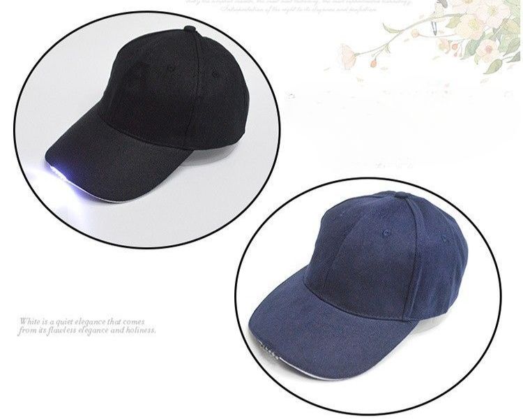 Cappello da pesca per uomo con lampada frontale, berretto da baseball con sensore LED, illuminazione per esterni, pesca notturna, ricaricabile_voghion.com