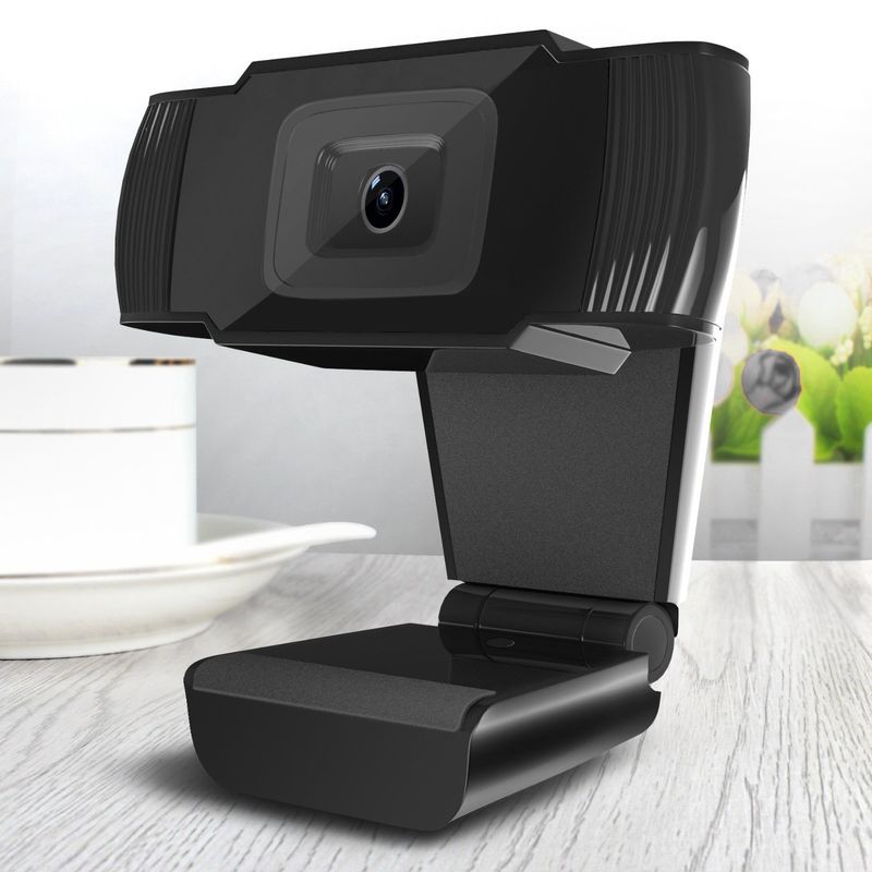 Computerkamera WEBCAM HD Ekstern Mikrofon Online kursusmøde_voghion.com