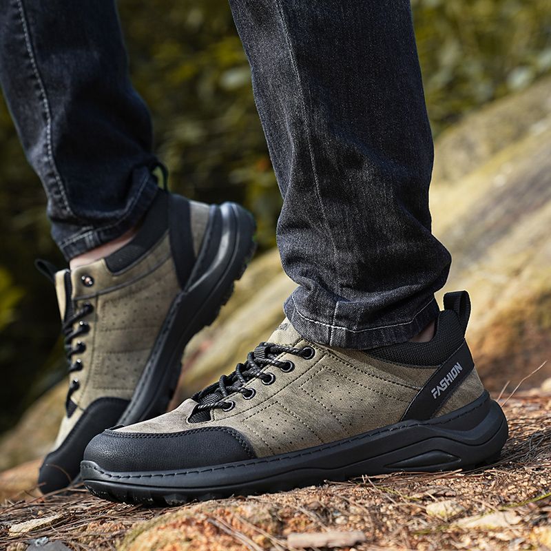 Outdoor-Schuhe Bergsteigen Große Größe Herrenschuhe Wanderschuhe_voghion.com