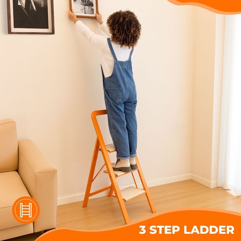 Aluminum Lightweight Ladder Foldable In_voghion.com