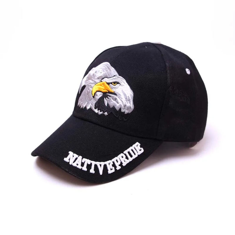 Sıcak balıkçılık ABD Bayrağı Kartal 3D Nakış beyzbol şapkası Snapback Kapaklar Rahat Gorras baba şapkası Erkekler Kadınlar Için_voghion.com