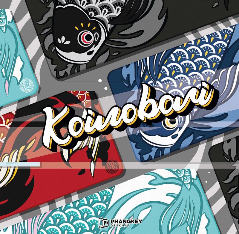 Unbeatable Quality Koinobori Carp Streamer Mouse Oversized Waterproof Japanese Style Traditional E-Sports Notebook Classy Desk Pad DIY_voghion.com