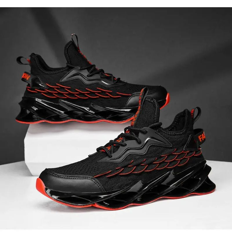 Wonesion Running für Herren, Turnschuhe, zum Schnüren, fürs Fitnessstudio, zum Gehen, Sportschuhe_voghion.com