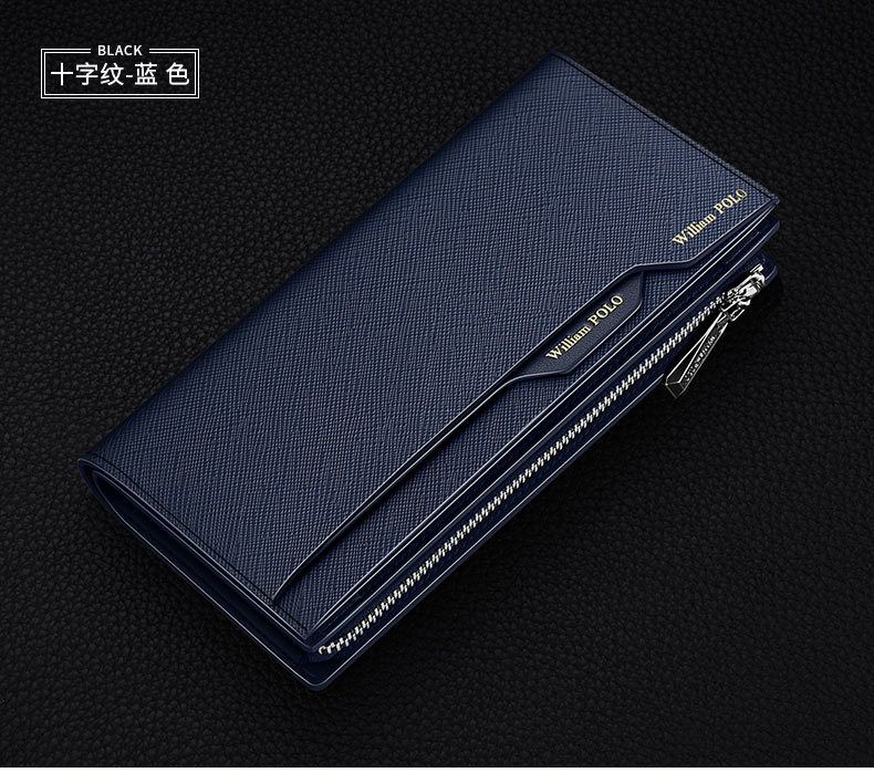 Emperor Paul Long Headcoat - Cartera de piel de vacuno de gran capacidad para hombre_voghion.com