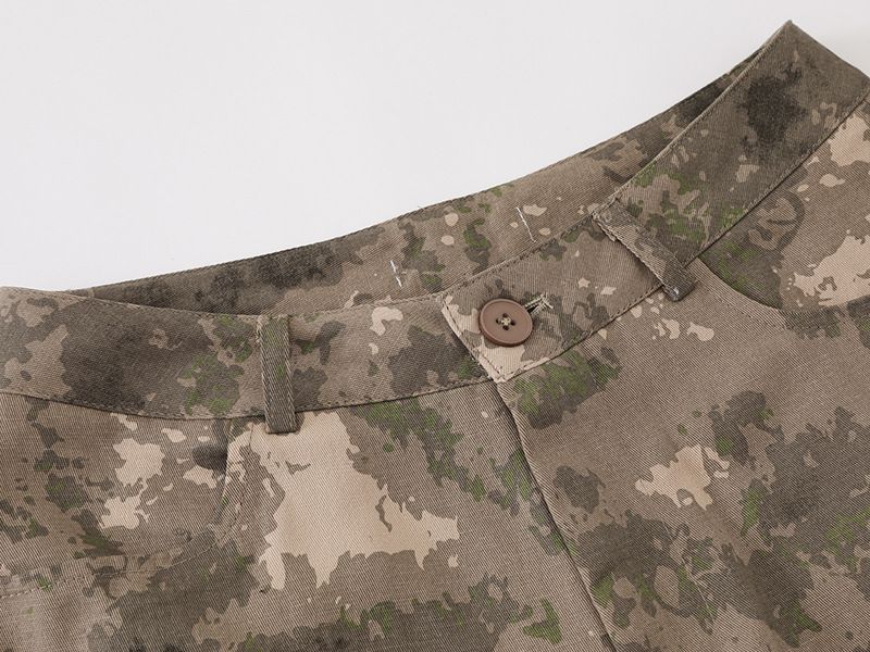 Pantaloni cargo da uomo, larghi, multitasche, casual, mimetici, a gamba dritta_voghion.com