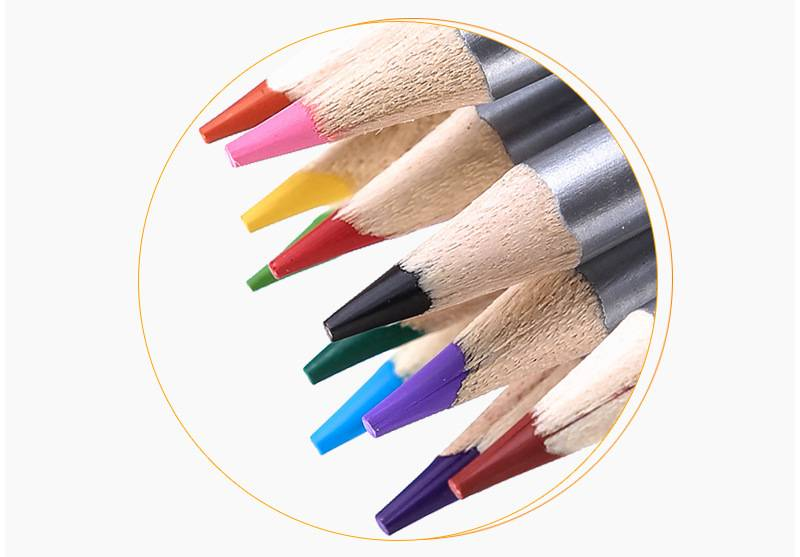 H&B 60-Piece Handmade Box Sketch & Watercolor Pencil Set For Adults – Includes Colored, Metallic, Sketch & Charcoal Pencils_voghion.com