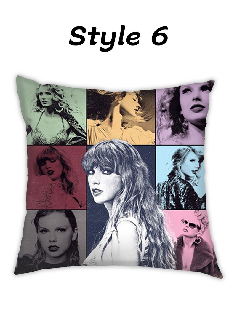Federe per cuscini di Taylor Swift, copricuscini per divani con merchandising della cantante, regali a tema Natale, Halloween e Ringraziamento_voghion.com