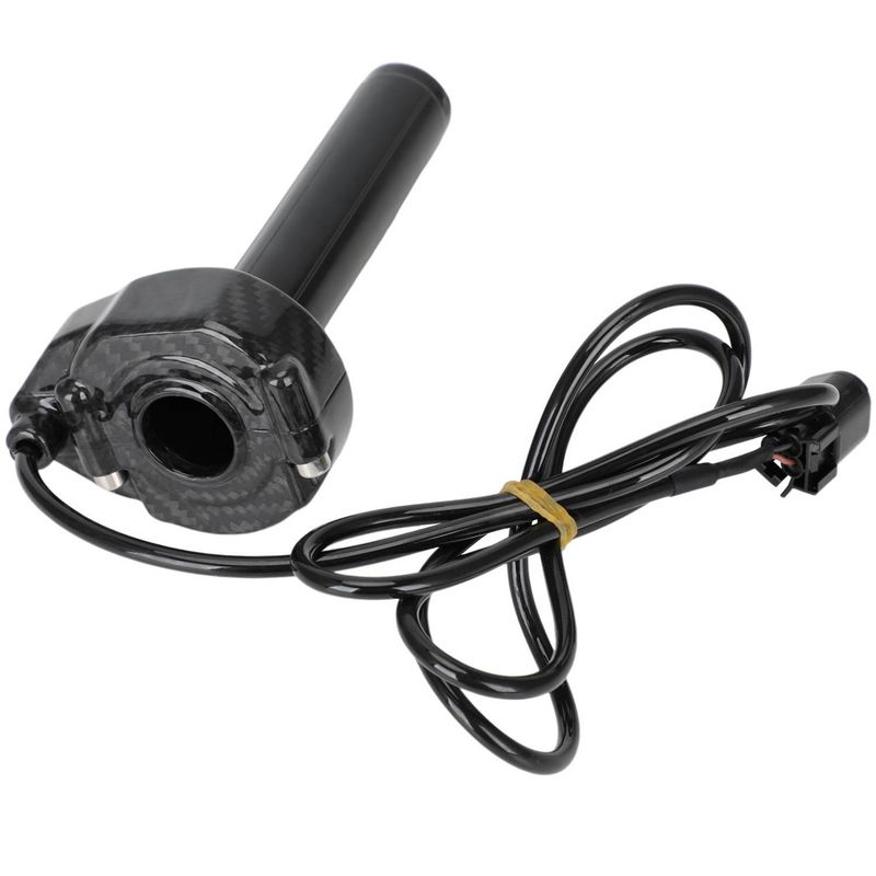 Carbon Fiber Electronic Throttle Grip For Electric Motorcycles - Kit With Enhanced Sensitivity & Durability - Compatible With Most E-Bike Models_voghion.com
