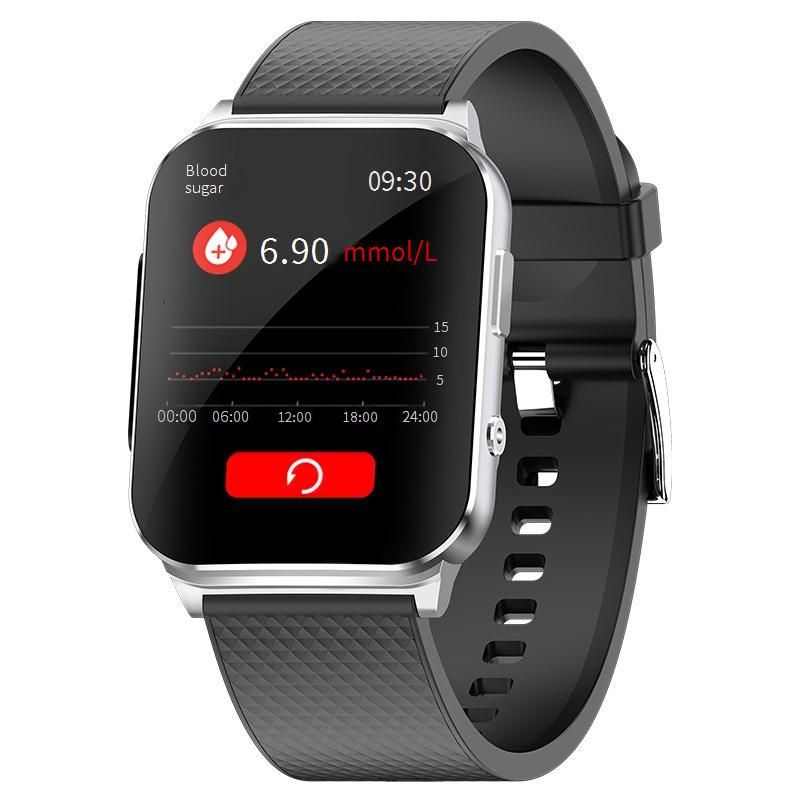 Smart Watch With ECG, Heart Rate, Blood Pressure, Body Temperature, Step Counter, Weather Alerts, Fitness Tracker For Men_voghion.com