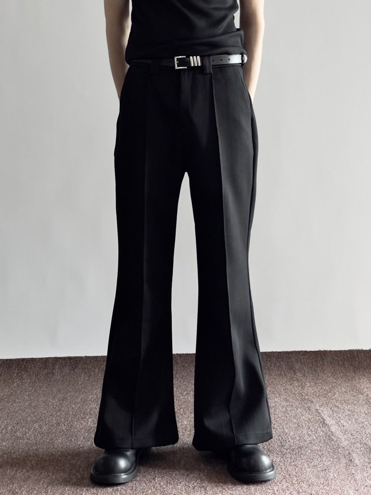 Men's & Women's Flowy Bell-Bottom Pants – High-Waisted Wide-Leg Trousers For Casual & Smart Office Wear_voghion.com