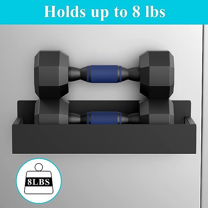 Magnetic Fridge Shelf Spice Storage Rack Refrigerator Side Shelf Black Iron Household Space Saving Kitchen Organizer Shelf_voghion.com