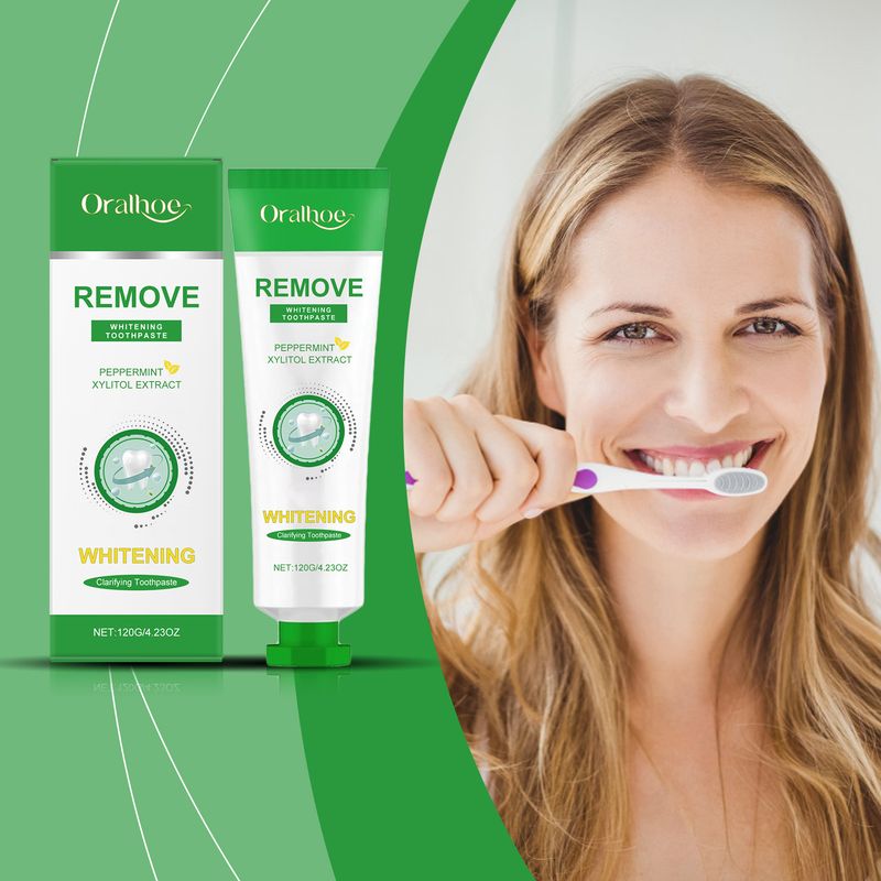 Dentifricio probiotico purificante e detergente delicato per sbiancare i denti e rimuovere le macchie_voghion.com