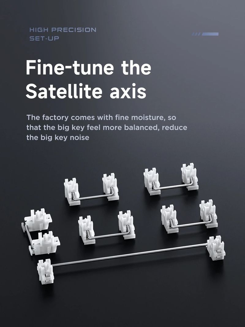 AULA F87 Pro Mechanical Keyboard, 2.4 G/USB/Bluetooth, Tri-Mode, Wireless, 87 Keys, RGB PBT Seal, 5-Layer Sound Damping, Full Key, No Effects_voghion.com