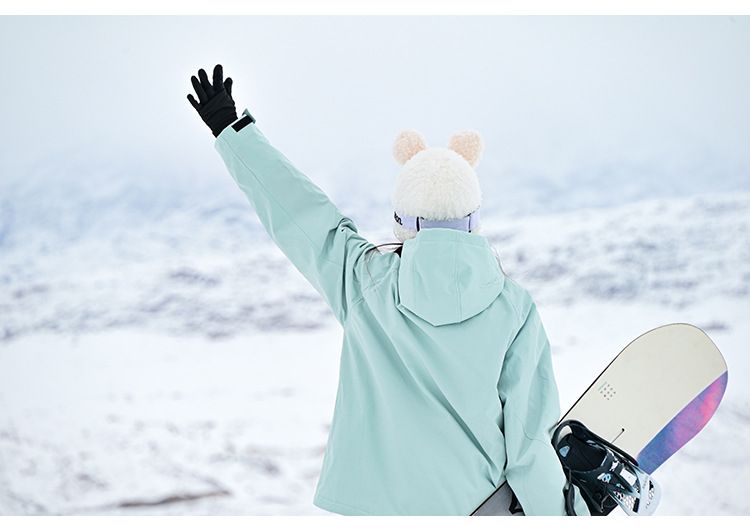 Neuer Damenanzug Internet Celebrity Trendy Alternative Skijacke mit Baumwolle und verdickter Windjacke mit Kapuze_voghion.com