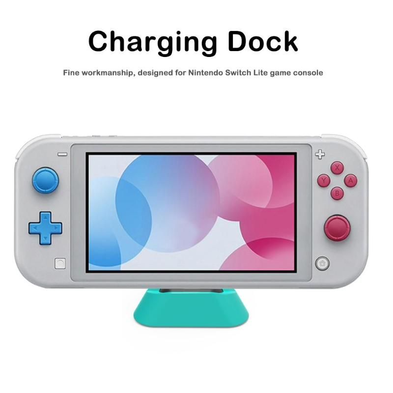 Nešiojama įkrovimo stotelė, skirta „Nintendo Switch Lite“ C tipo įkrovimo stovui, įkrovimo stovui, įkrovimo stovui, jungiklio OLED priedams_voghion.com