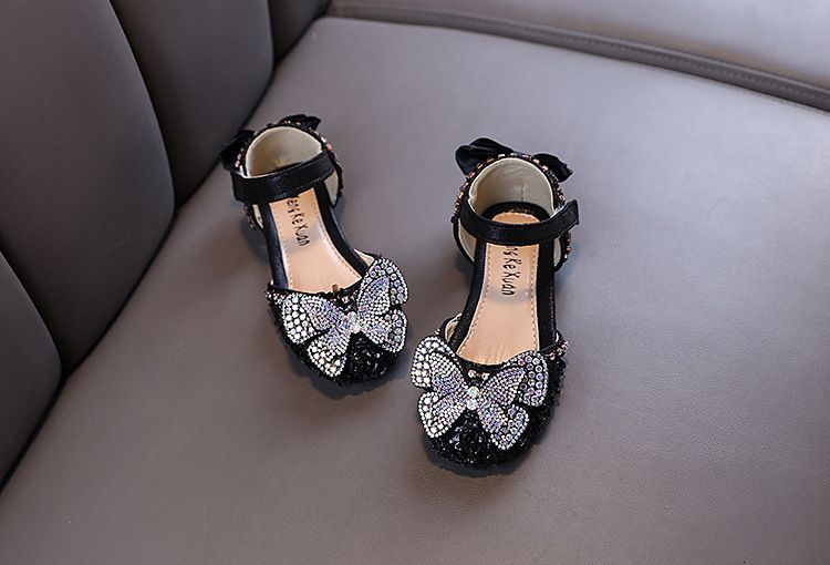 Neu Dame Baby Mädchen Mädchen Prinzessin Diamant Einzelnen Schuh Schuhe Dance_voghion.com