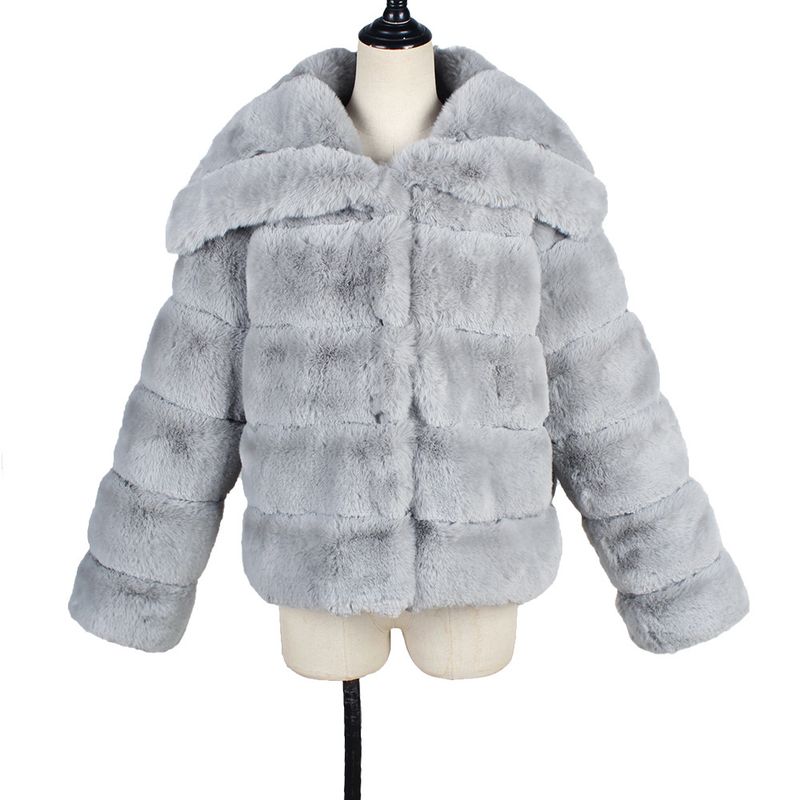 Frauen Kleidung pelzmantel herbst und winter Künstliche Pelz_voghion.com