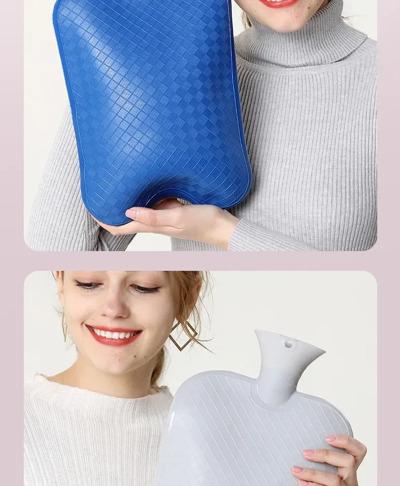 Extra Large 3000ml Hot Water Bottle For Heating Bed Warmer With PVC Cover Home Garden Essential_voghion.com