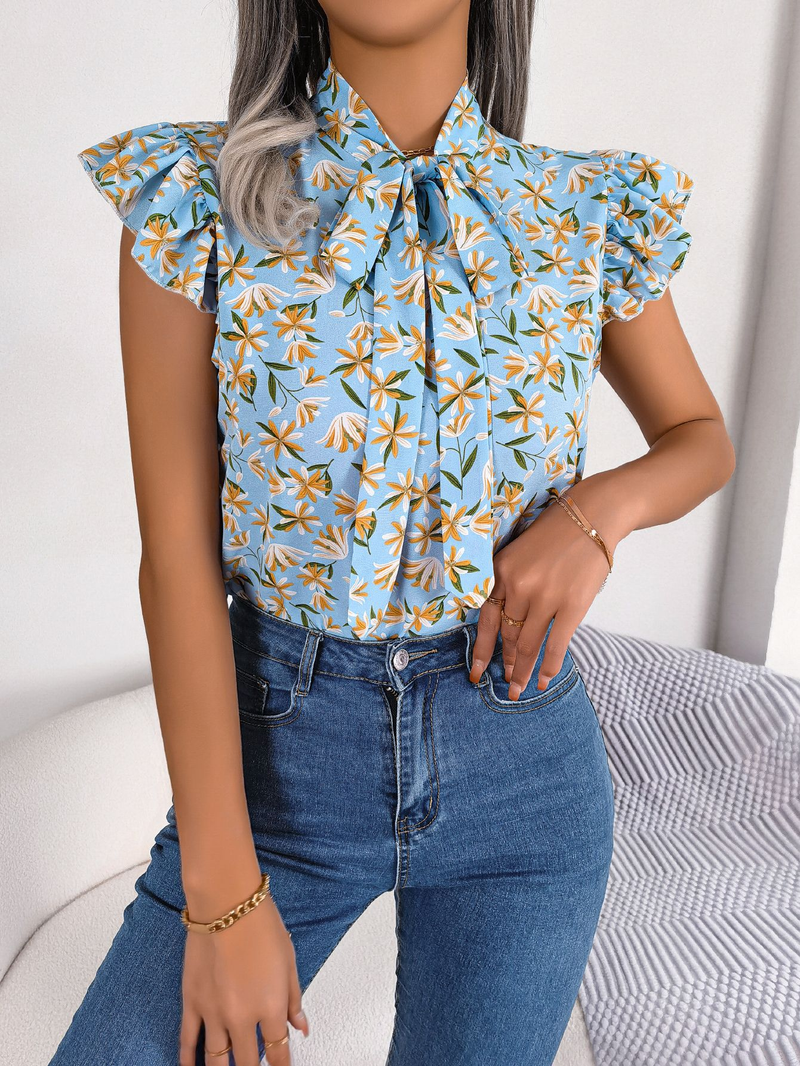 Dames Tops Trendy Grafische Workout Tops Plus Size Korte Mouw Y2K Tops Chiffon Zomer Blouses Flowy Shirts Party Tuniek_voghion.com