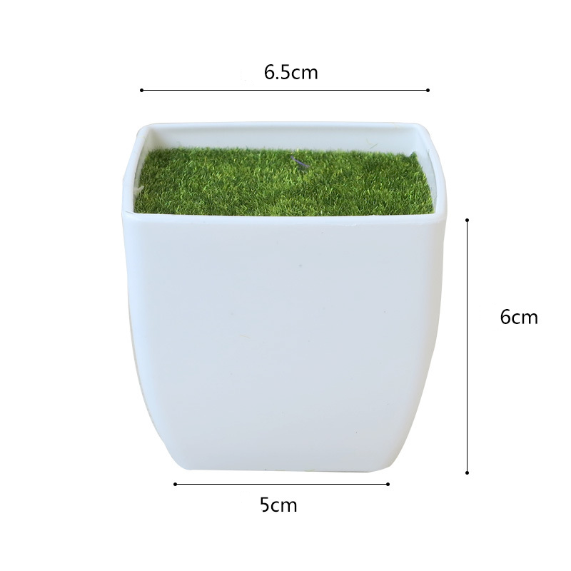 Home Meubels simulatie bloempotten kunstbloempotten kunstbloemstuk kleine potten groene planten succulenten kleine bonsai potten_voghion.com