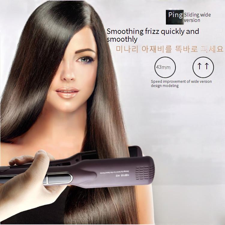 Lisseur professionnel en céramique tourmaline avec technologie à ions négatifs - 10 réglages de chaleur réglables,_voghion.com