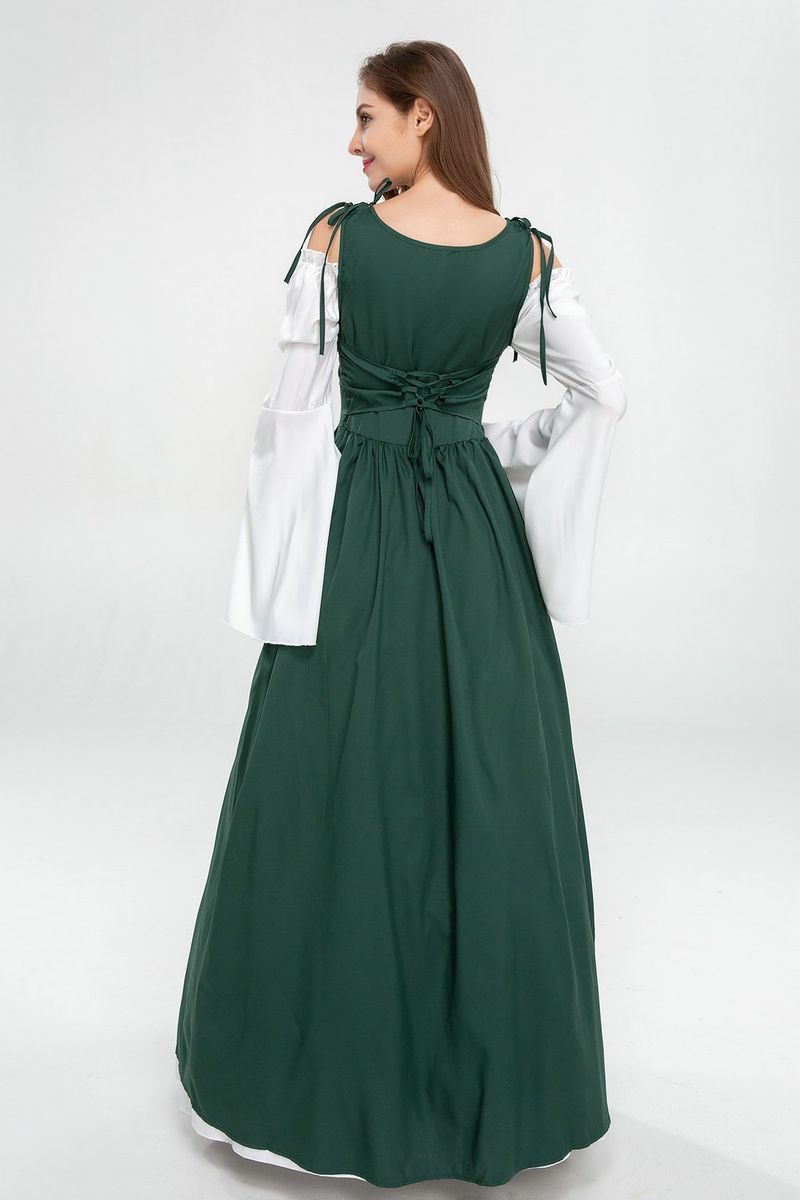 Halloween Costume European American Medieval Renaissance Cosplay Cosplay Dress Costume Plus Size_voghion.com