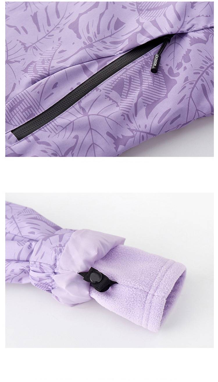 Unisex 3-in-1 Detachable Waterproof Windproof Jacket For Hiking Skiing Outdoor Activities - Fleece Lined Camouflage Winter Spring Fall Coat_voghion.com