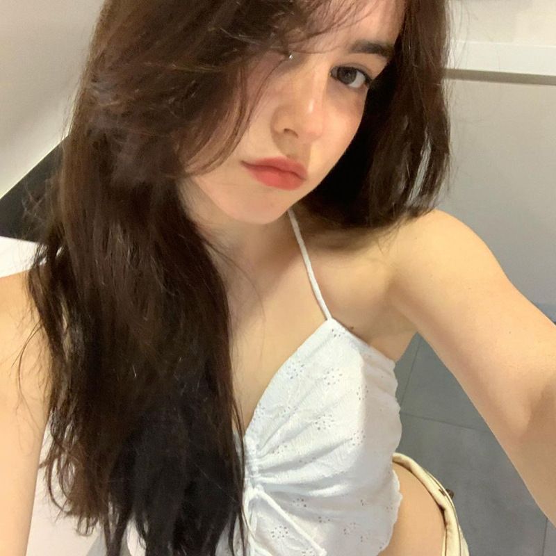 Women's Clothing Trend Women's New Sling One Shoulder Backless Slim Straps With Small Vest Inside_voghion.com