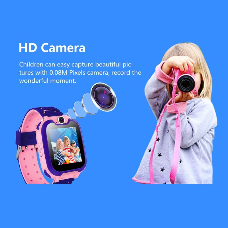 Xinweiqing Phone Call Two-way Communication 7 Games Camera Kids Smart Watch Bracelet_voghion.com