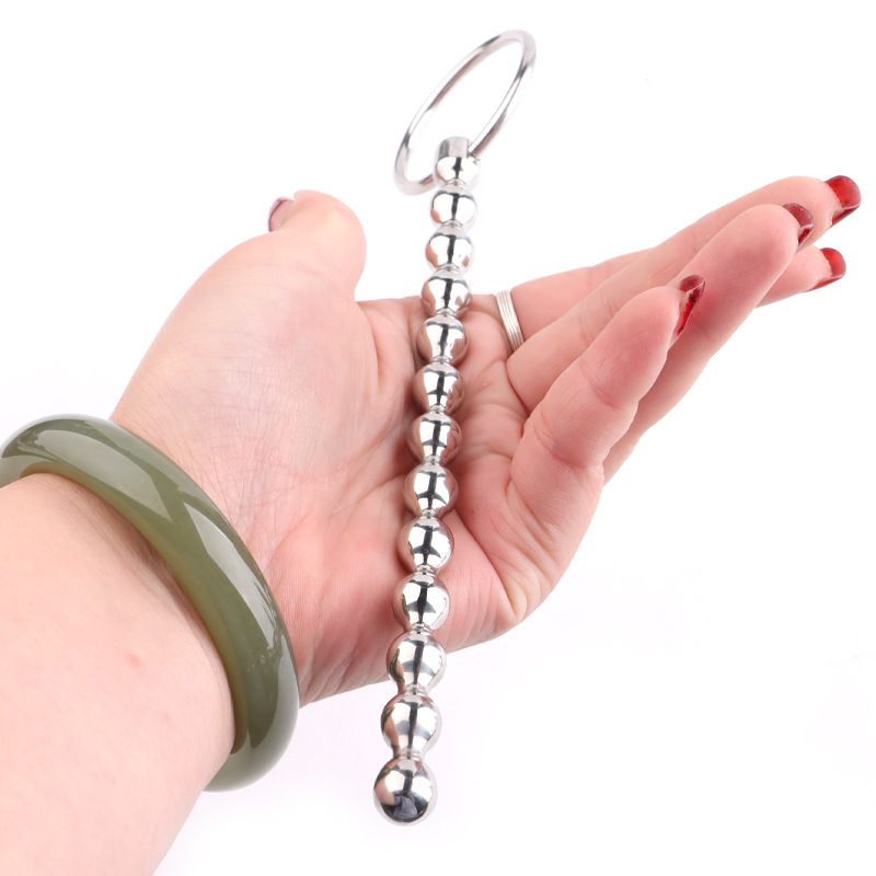 9mm Metall Pferd Auge Expansion Gerät Edelstahl Pull Perlen Männer Harnröhren Stecker Stange Entwicklung Masturbation S_voghion.com