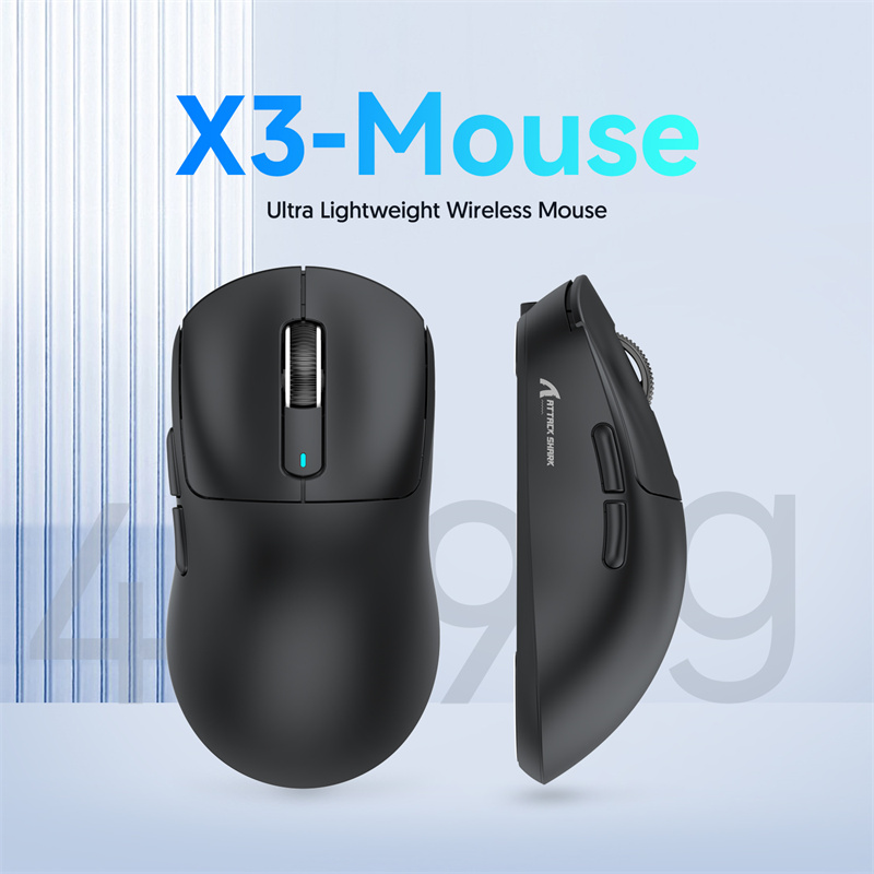 X G Neue kabellose Bluetooth-Maus mit drei Modi, leichte Maus mit Pfotensensor, H Enduring Endurance G_voghion.com