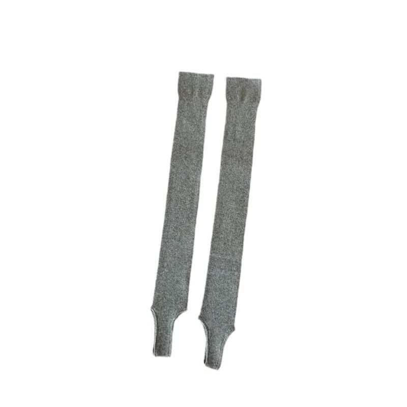 Calzini lunghi da donna, traspiranti, con protezione solare, stile coreano, alti fino al ginocchio, stile balletto_voghion.com