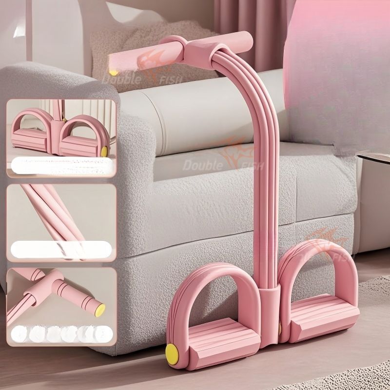 Pedal Resistance Trainer Xiaoyanfei Fitness Sit-ups Stretching Auxiliary Equipment Home Abdominal Slimming Magic Tool_voghion.com