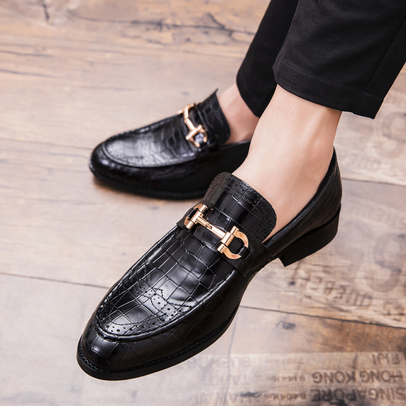 Miesten Loafers Derby Mokkanahka Mukavat Vedenpitävät Office Party Jalkineet_voghion.com