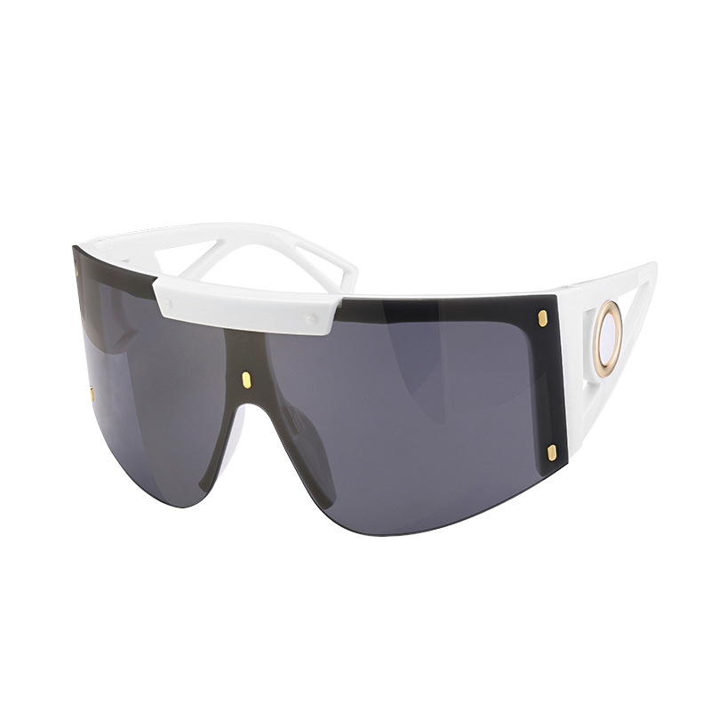 New Fashion Headframe One-piece Sunglasses For Men And Women Sunglasses_voghion.com