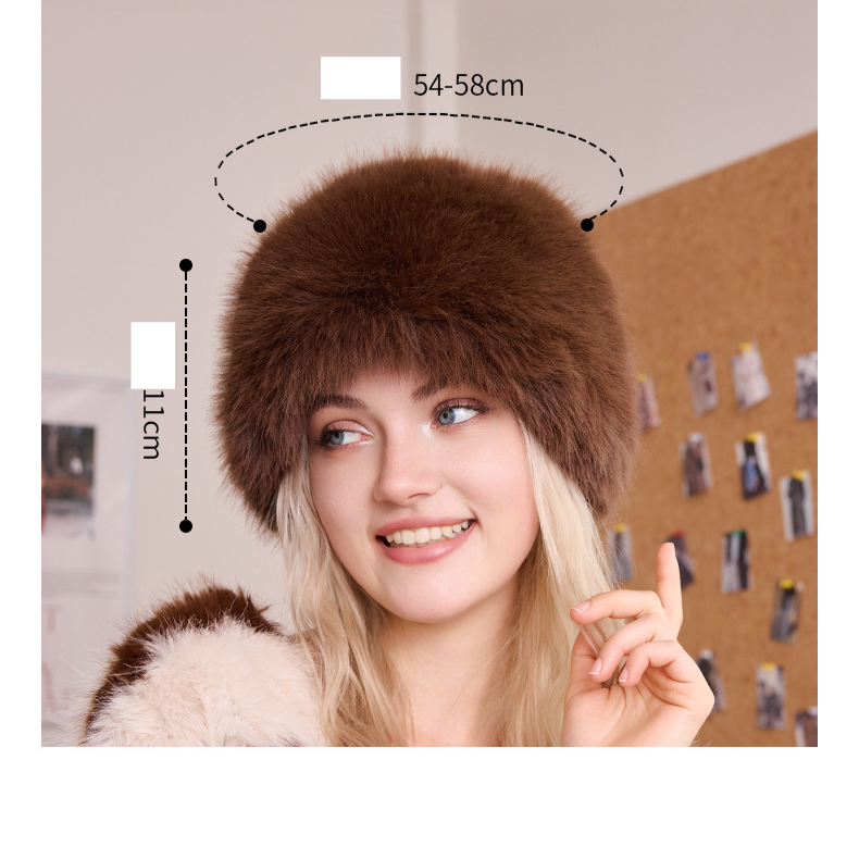 Trapper Cepures Ziemas liela galva plīša pūkaina zvejnieka cepure biezināta cepure Mongolija silta ausu aizsardzība_voghion.com