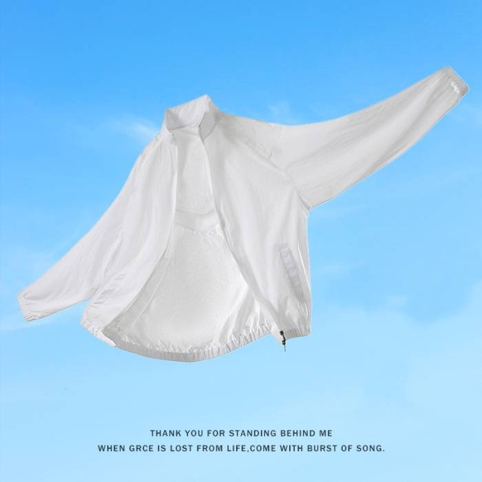 Men's Clothing Men's Hooded Quick Drying Large Size Light Breathable Sunscreen Jacket For Men_voghion.com