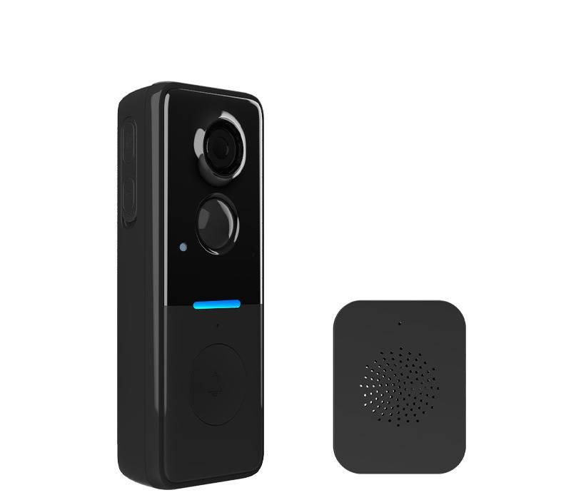 Smart Video Doorbell With HD Camera, PIR Motion Detection, 2-Way Audio, Night Vision, Wireless Door Chime, Compatible With Alexa/Google Home_voghion.com